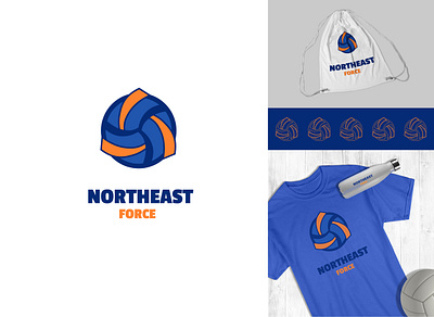 NorthEast Force clothing design design graphic logo logo symbol minimalism sports design sports logo