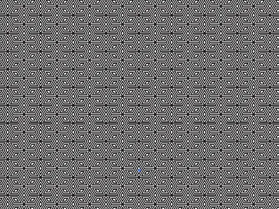 Hexagonal pattern in AI clean creative design fun icon illustration side projects vector