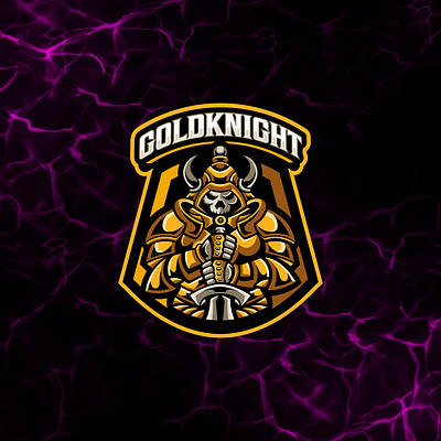 Knight Mascot Esport Logo branding design endr illustration knight knight logo logo mascot design mascotlogo modern