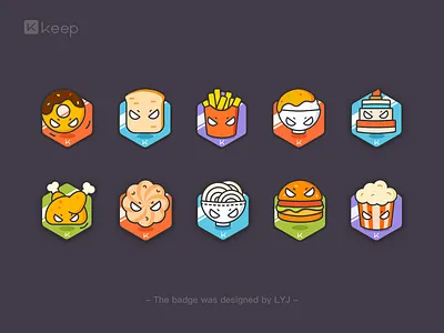 badge badge illustration keep