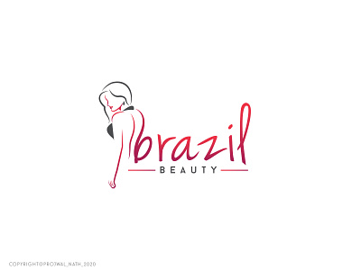 Brazil beauty beautiful beauty branding brazil brazilian clothing brand design fashion fashion brand graphic design illustrator logo logo design vector