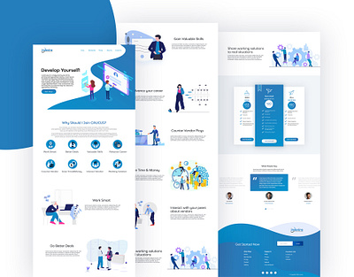 Sales Membership Landing Page Design landing page ui landingpage prototype sales funnel sales membership sales membership site design ui ui ux design web webdesign website design