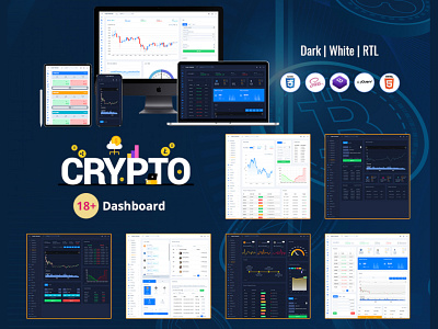 Cryptio Tokenizer Crypto Currency Admin Template admin admin dashboard admin template admin theme bitcoin bootstrap 4 bootstrap admin template bootstrap admin theme crypto cards crypto dashboard cryptocurrency dashboard template ico admin responsive