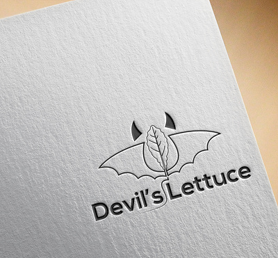 Logo branding design designs devils drawing illustration logo logo design logodesign minimal print print design tobacco vector