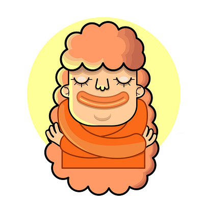 self love detail character character design characterdesign design dribbble flat illustration illustrator love positivevibes selflove vector