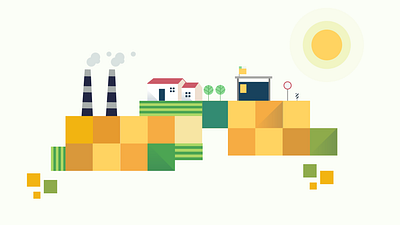 Smart urban transportation bus city design geometric illustration nature publictransportationn transportation urban urban design vector