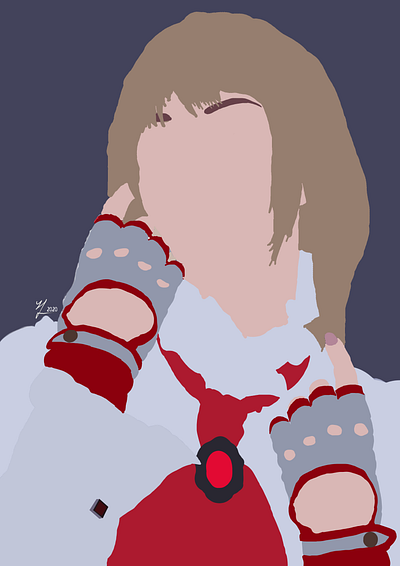 Lili Rochefort from Tekken (Basic) art basic digitalart simple