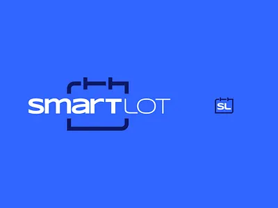 SmartLot Logo brand branding calendar design font identity logo logotype mark smart symbol technology typography vector wordmark