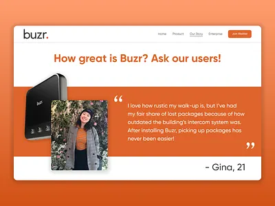 Daily UI #039 - Testimonial 100 days of ui 100daysofui daily ui daily ui challenge dailyui dailyuichallenge design figma ui ui design uidesign