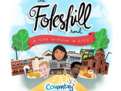 The Foleshill Road characterdesign coventry design illustration illustration art uk