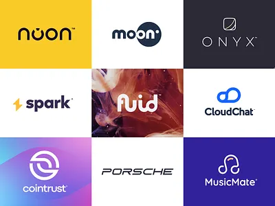 Logo Collection brand brand identity branding clean design flat iconography icons illustration logo logo design minimal minimalistic ux