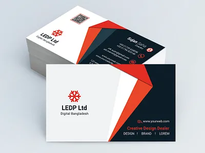 Elegant professional business card branding business business card card concept creative design graphic design identity logo