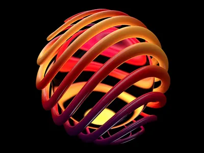 Endless Oscillation 3d animation cinema4d loop mograph motion design motion graphics redshift render