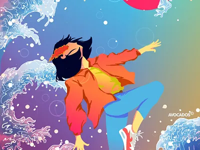 Leap of faith artwork digitalart digitalartist illustration indonesia designer