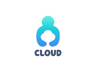 Agent cloud LOGO，cloud LOGO assets bank branding cloud app cloud computing clouds credit card date finance financial risk control logo wallet