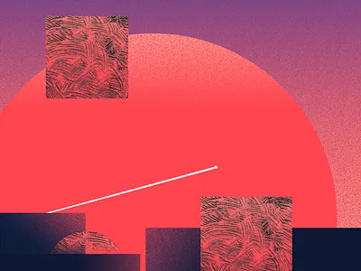 Future arthop 2d dramatic flatstyle future futurewave geometric art illustration illustrator modern painting pattern photoshop planet print space spaceman spaceship sunrise texture