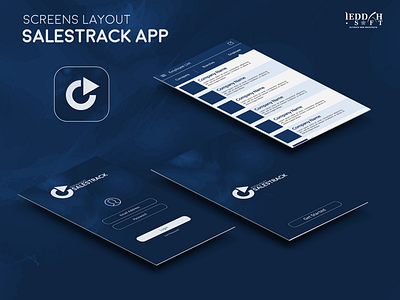 Employee Tracking App app design illustration minimal mobile ui tracking uidesign