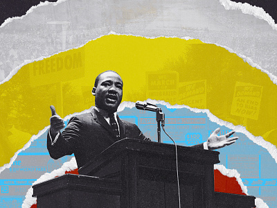 MLK Jr. Day - Feature Graphic branding civil rights design graphic graphic design history mlk mlk day politics type typography