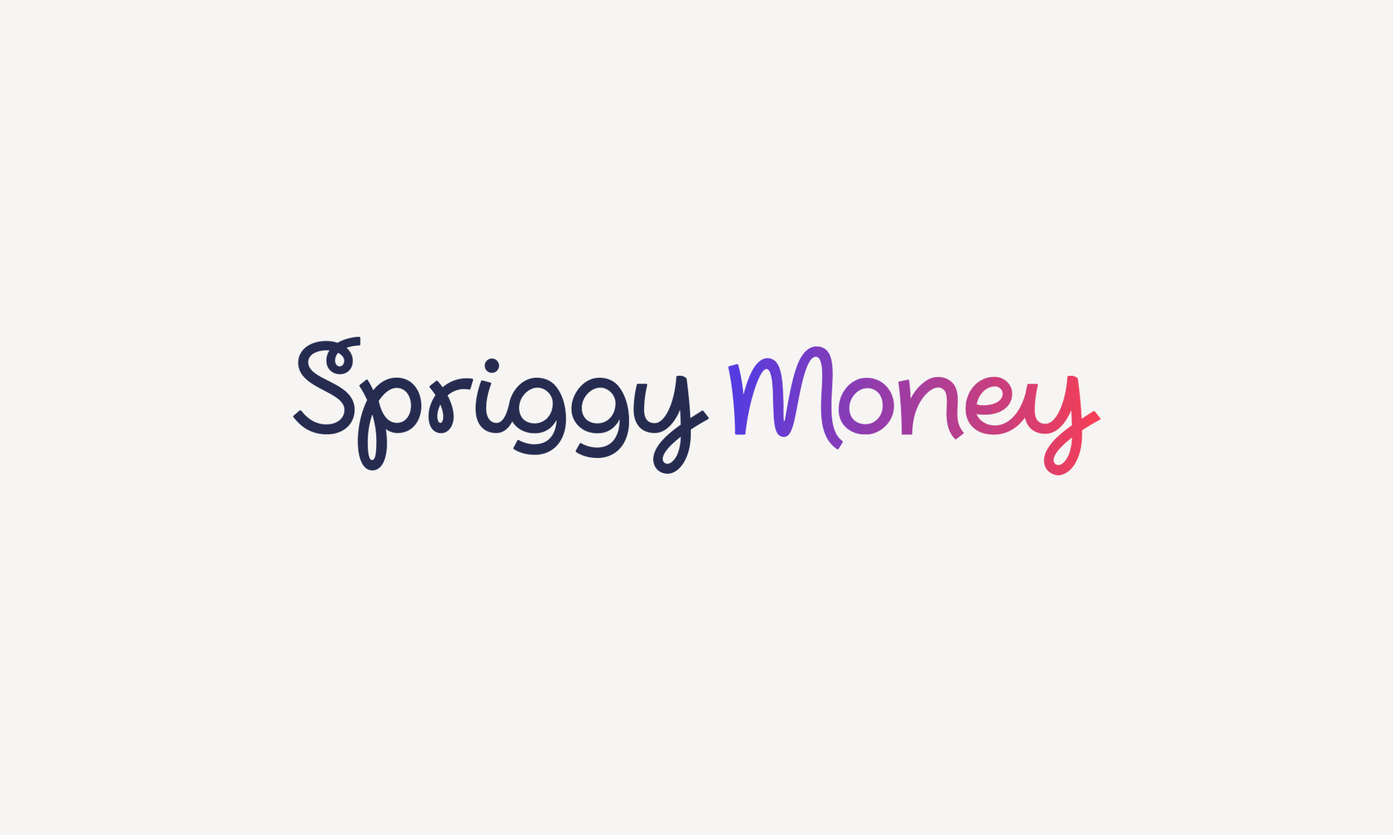 Spriggy sub-brand wordmark logos