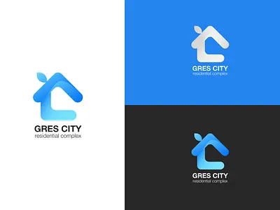 Logo for a residential complex apartments marketing