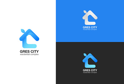 Logo for a residential complex apartments marketing