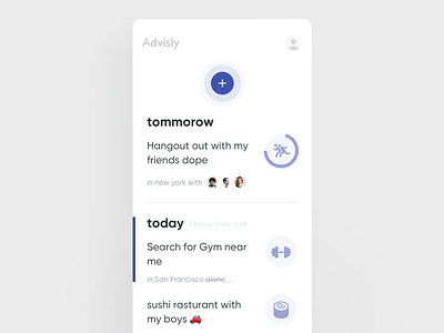 Advise App add advise app concept figma graphic icon ui user experience user interface ux visual