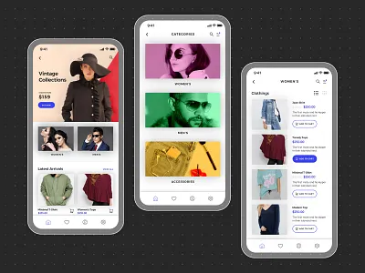 Tozno - Ecommerce Mobile App app application apps creative design ecommerce logo minimal mobile modern template tozno ui uiux ux uxdesign web