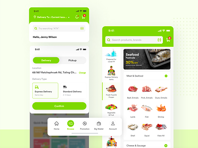 Grocery Shopping design grocery shopping ui ux