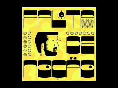 Comedy Series Identity branding graphic icon illustration portrait typography vector