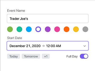 CSS UI Interactive Elements animation calendar css css animation css only elements input inputs interactive minimal radio radio button switch ui ui elements ui kit user interface