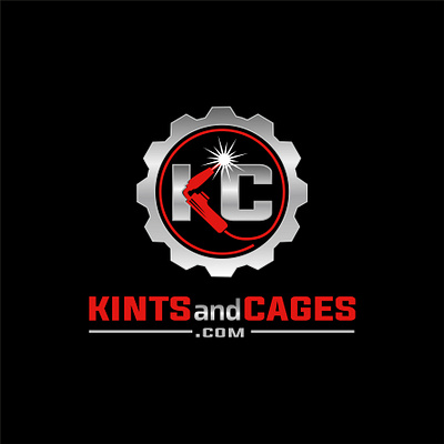 KINTS AND CAGES.COM branding design logo