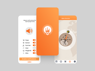Muslim 360 360 android app apple apps appskottage appstore iosapps iphone mobile app islamic app muslim 360 namaz qibla direction quran reminder swift tracking trending ui user interface ux xcode