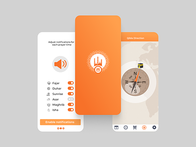 Muslim 360 360 android app apple apps appskottage appstore iosapps iphone mobile app islamic app muslim 360 namaz qibla direction quran reminder swift tracking trending ui user interface ux xcode