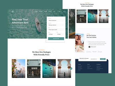 Landing page bussines e commerce fiverr fiverrgigs landing page design landingpage travel ui website website design