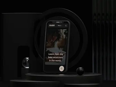 QUAN - Video Education Platform 3d 3dillustration 3dmodelling animation branding c4d cinema4d design graphic design illustration logo motion graphics styleframe ui video