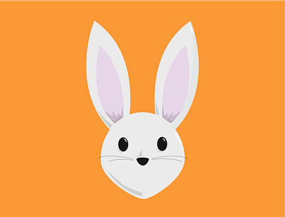 Rabbit. animal design icon illustration rabbit