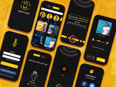 Ghinwa App app app design ui uidesign uiux ux