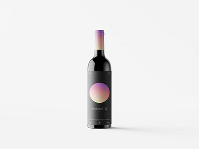 Wine Bottle Mockup bottle drink free glass mockup mockup psd wine