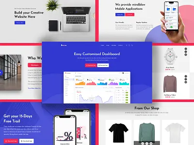 Baixo - Web UI Kit application baixo design kit ui uiux ux uxdesign web