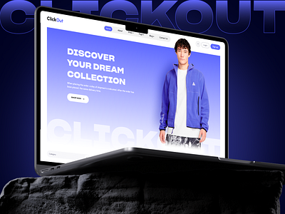 ClickOut Fashion E-commerce Landingpage Page👚👗 e commerce e commerce landing page e commerce website e shop ecommerce website landing page landing page design online shop online shopping online store shopify shopping cart uiux web design website