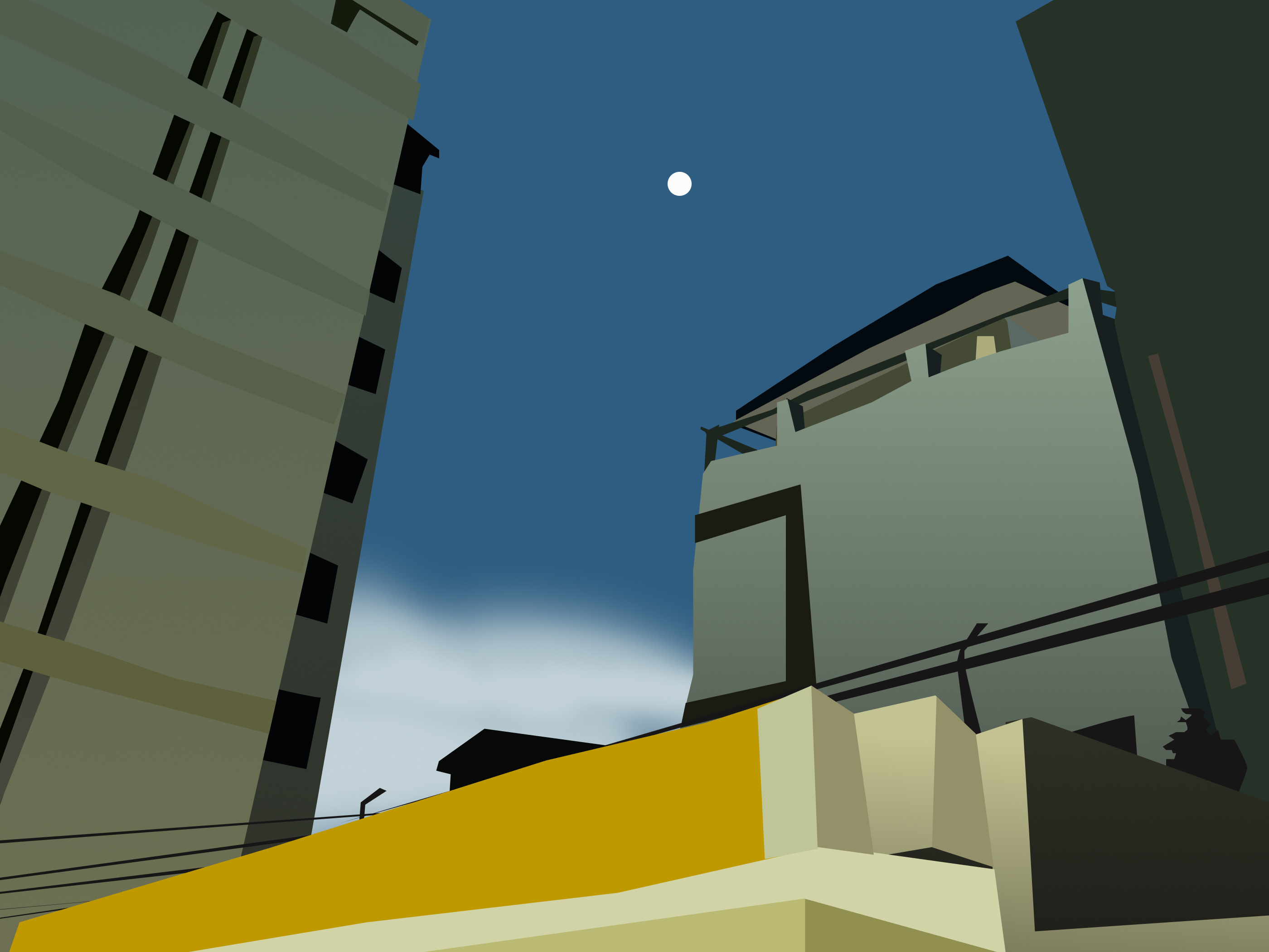 Curious Moon concept design graphic design illustration minimalist moon vector