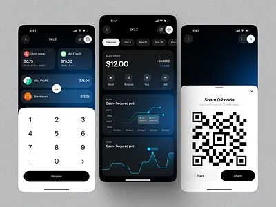 Stock Investing App app app design crypto stock cryptocurrency invest investing app investing app design mobile app stock investing stock trading stocks trading app trading app design trading stock