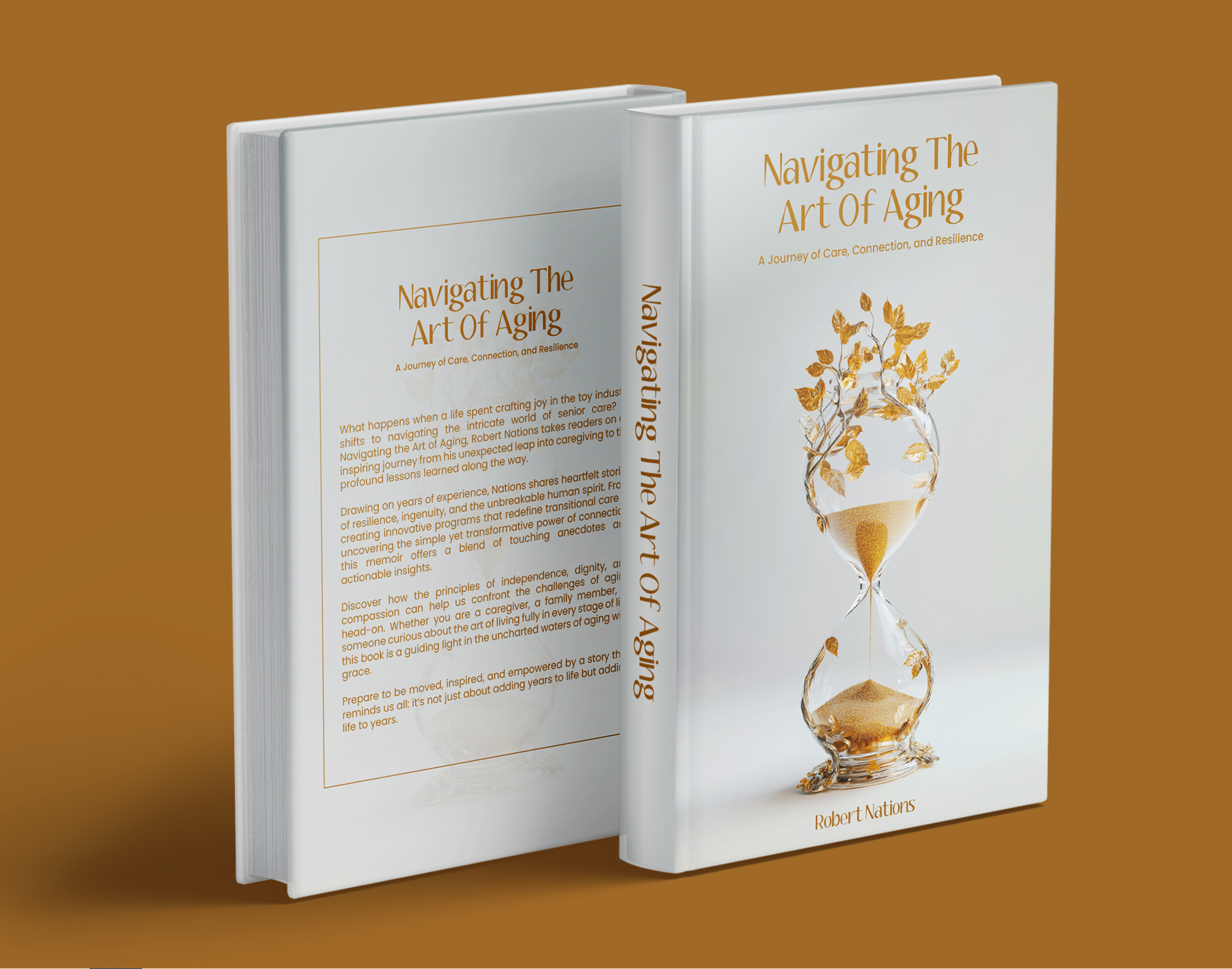 Book Cover Design - Navigating the Art of Aging art book book cover book cover design branding concept concept design design graphic design illustration logo typography ui ux vector