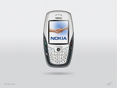 Nokia phone in figma 3d app branding design figma illustration logo minimal minimalism mobile nokia phone ui ui design uiux ux vector