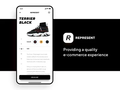 Represent Clo E-Commerce App Concept app app design branding concept concept app design e commerce fashion fashion app fashion brand fashion design interface mobile mobile app online shop online store online store commerce represent ui visual design ux