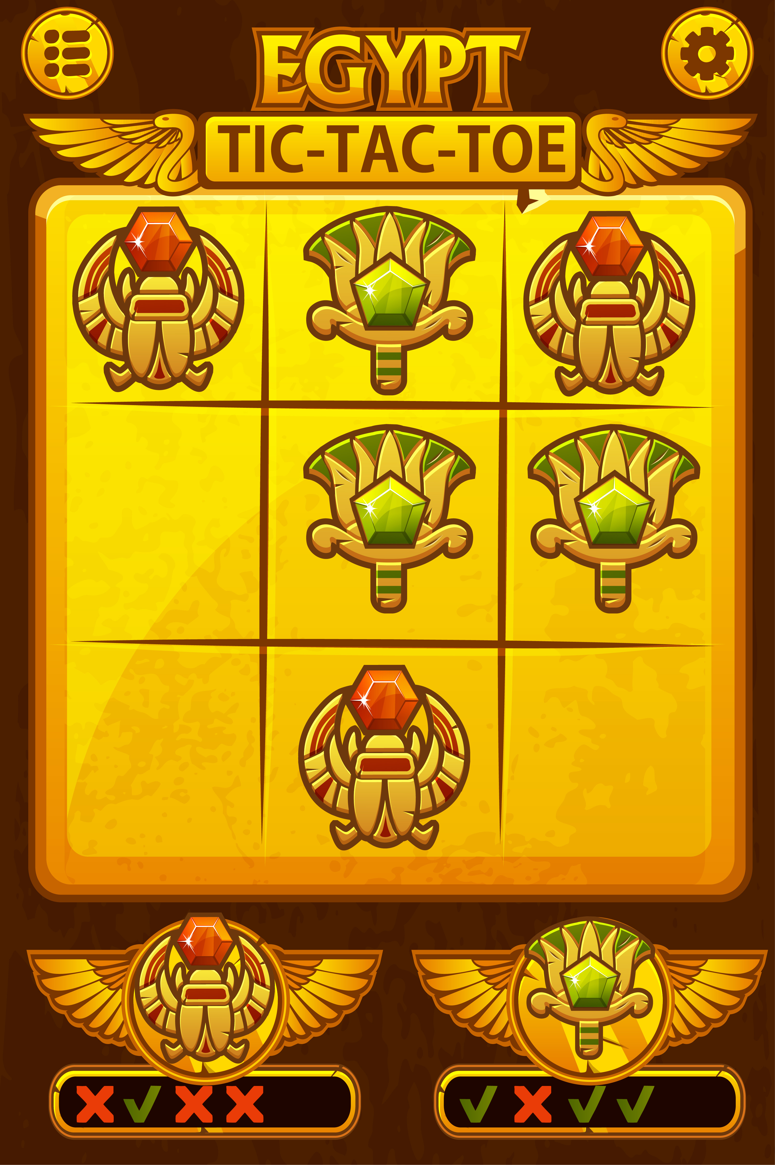 Example of Create UI Game Design