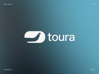 Toura.ai Brand Identity ai ai logo airlines brand book branding design identity logo logo design logo designer mark modern logo toura toura.ai tourism travel travel agency logo typography ui visual identity