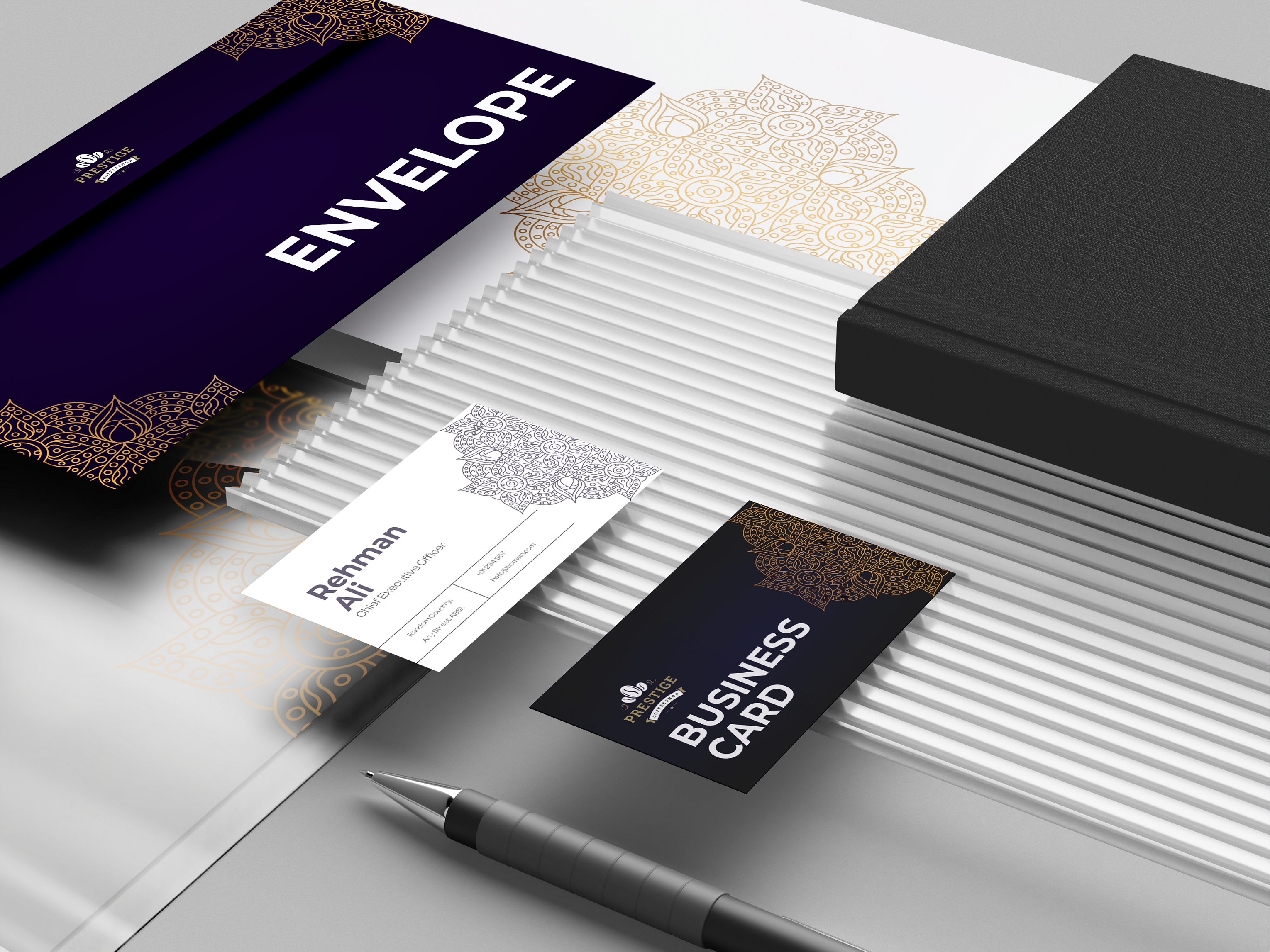 Example of Complete Premium Brand Identity Design