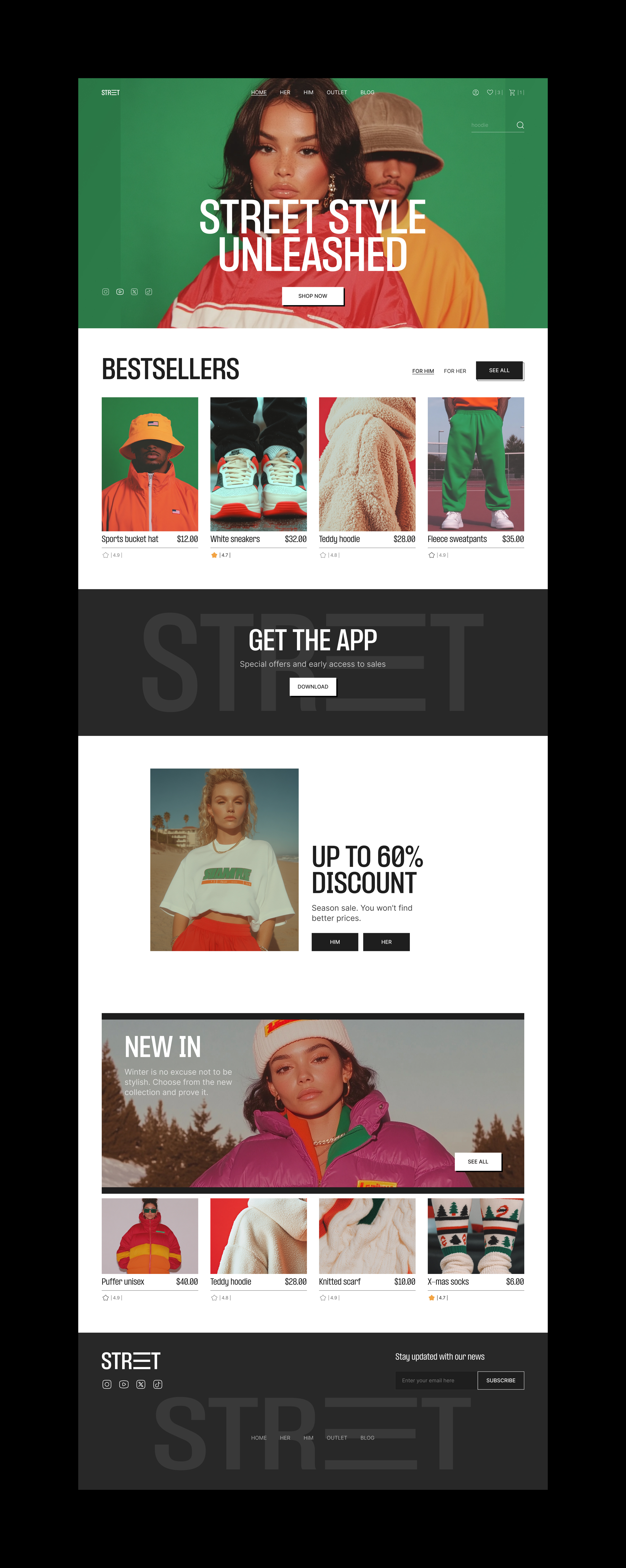 Example of E Commerce Design & Development