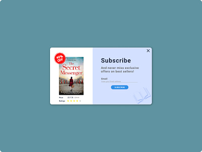 Subscribe 026 app dailyui026 design neumorphism ui ux web